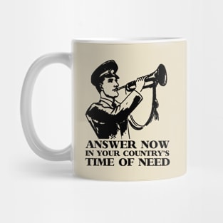 Answer The Call Vintage Mug